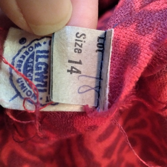 Vintage 1970's dagger collar dress John Norman Sz 14 - Picture 9 of 11